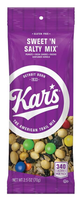 Kar'S Sweet N Salty Trail Mix 2.5 Oz Bagged