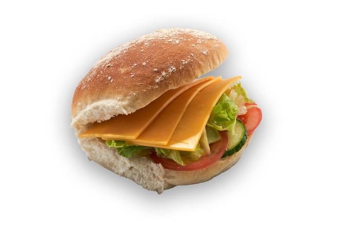 Cheese Salad Filled Roll