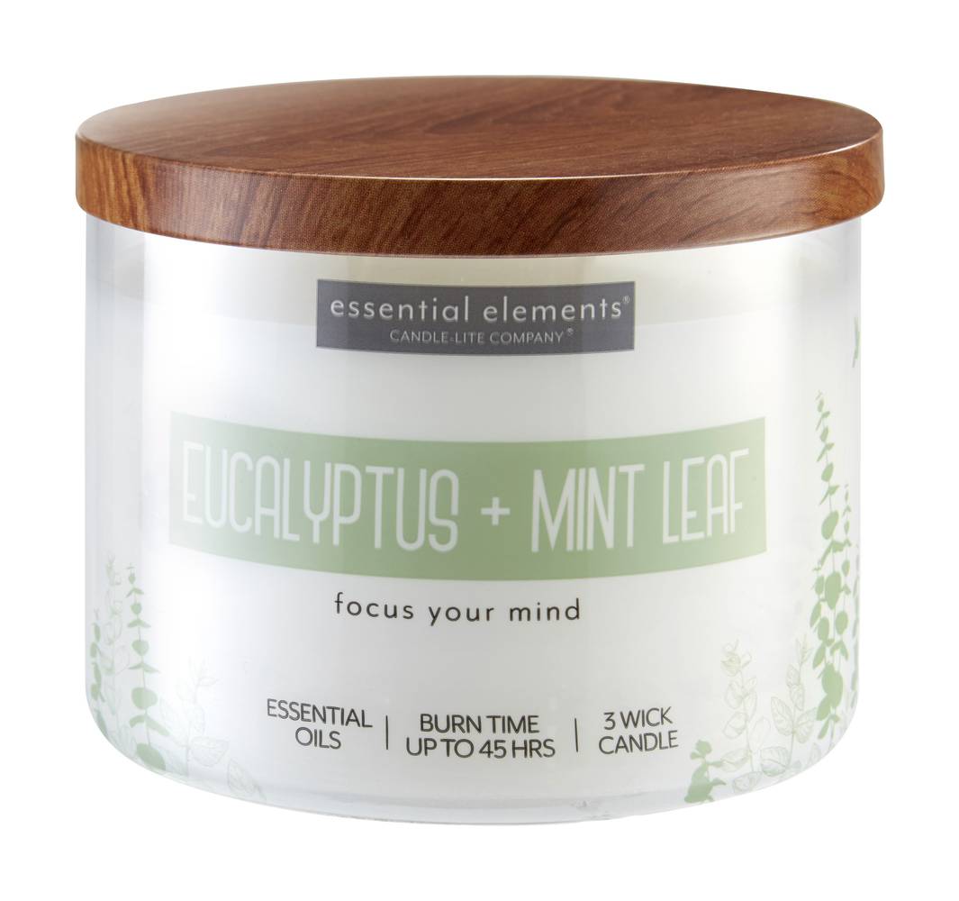 Exclusive Candle Lite 3 Wick Jar Eucalyptus