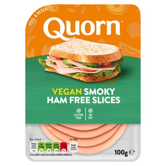 Quorn Totally Vegan Smoky Ham Free Slices