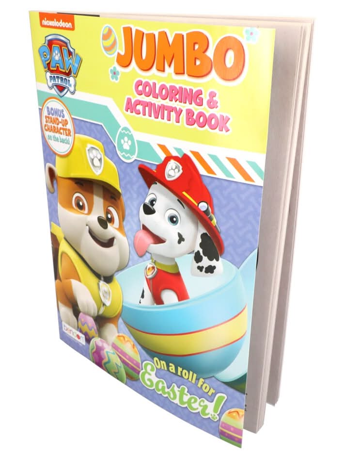 Paw Patrol Easter Themed Jumbo Coloring & Activity Book