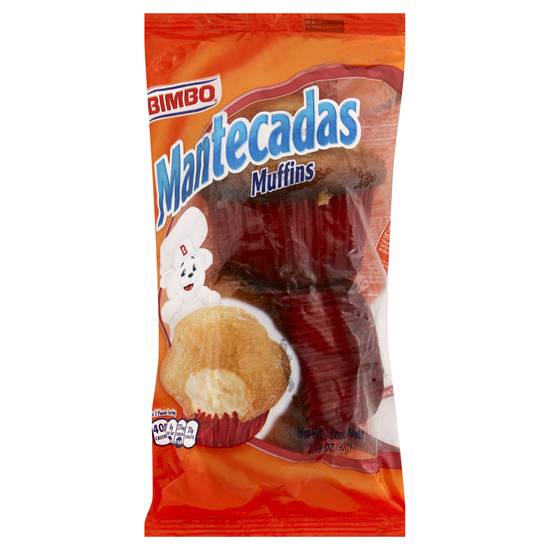Bimbo Mantecadas Vanilla Muffins