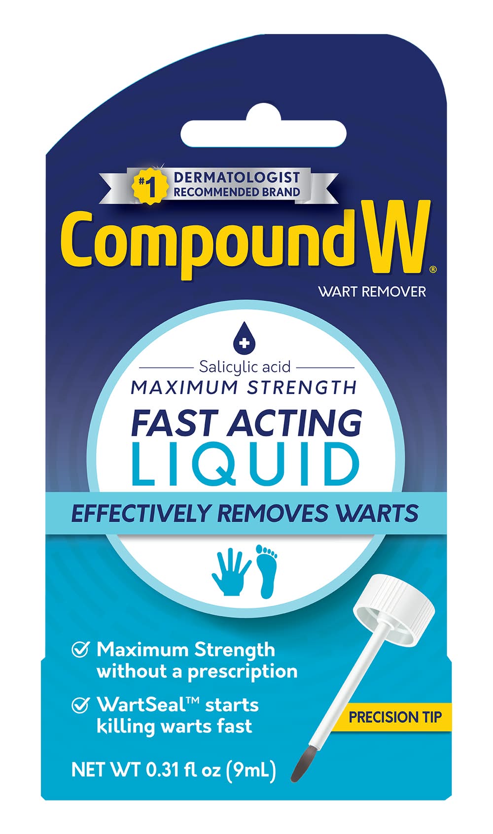 Compound W Fast Acting Liquid Wart Remover (0.31 fl oz)