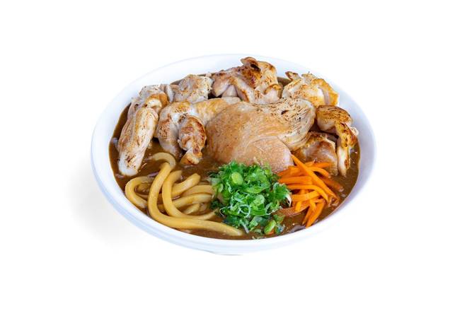 (p-17) Grilled Chicken Curry Udon