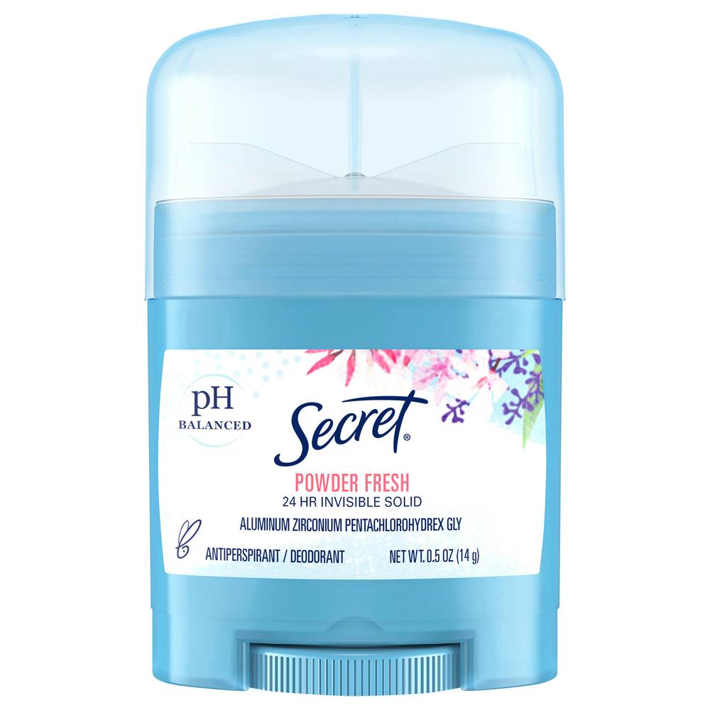 SECRET Powder Fresh Scent Invisible Solid Antiperspirant (0.5 oz)