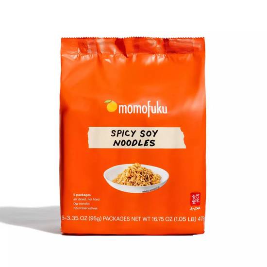 Order Momofuku Spicy Soy Noodles 16.75oz food online from Everyday Needs by Gopuff store, Tampa on bringmethat.com