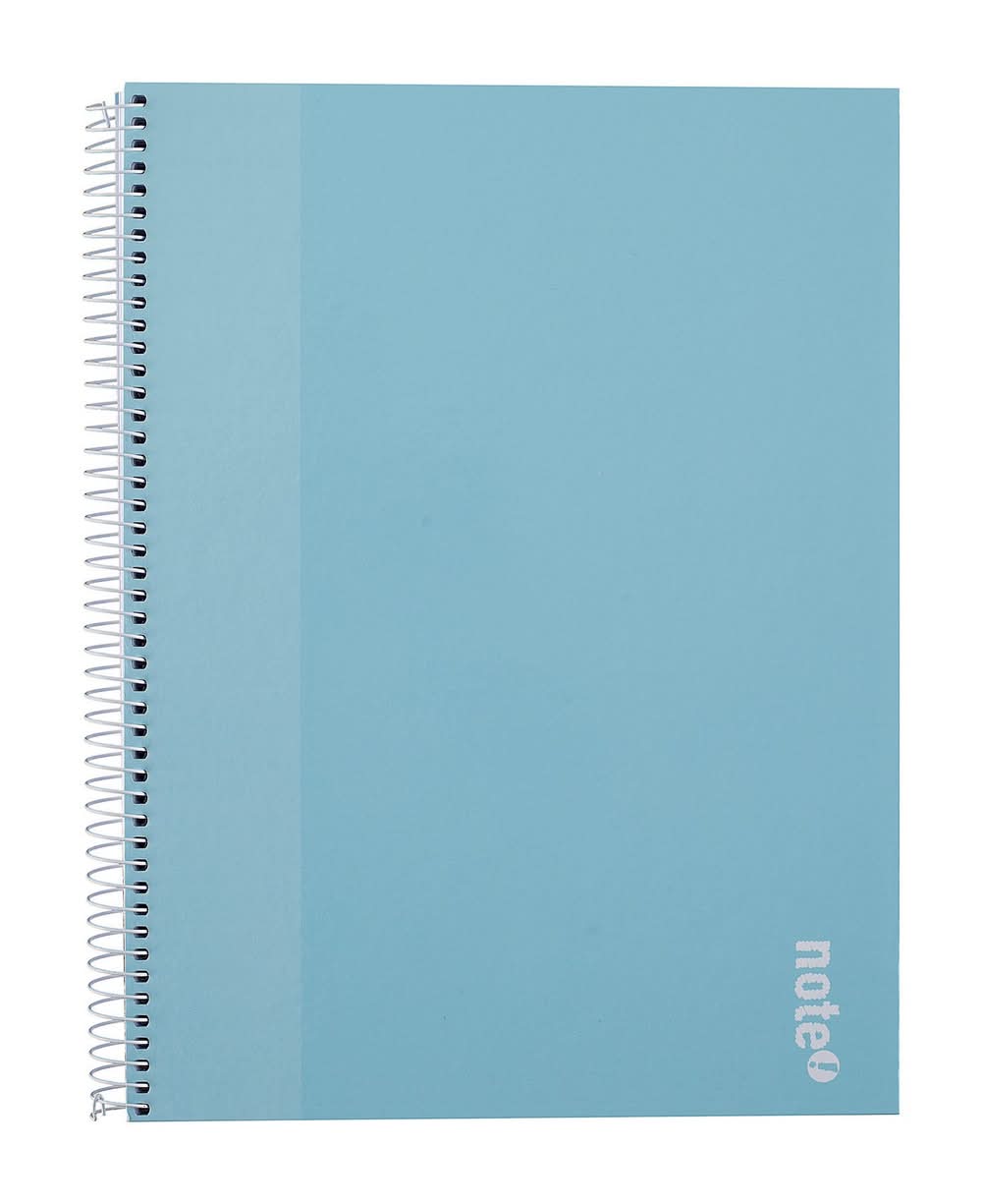 Caderno Espiral A4 Capa Dura Pautado 100 folhas Pastel