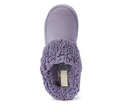 Velour Clog Slippers, Female, Small, Graystone