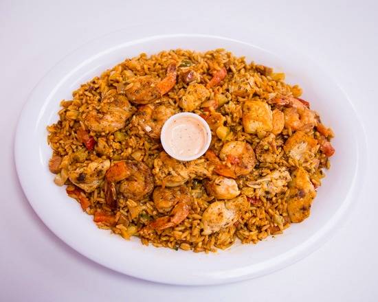 Shrimp Fried Rice with Wings