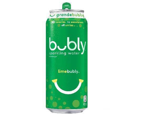 Bubly sparkling water limebubly 473ml