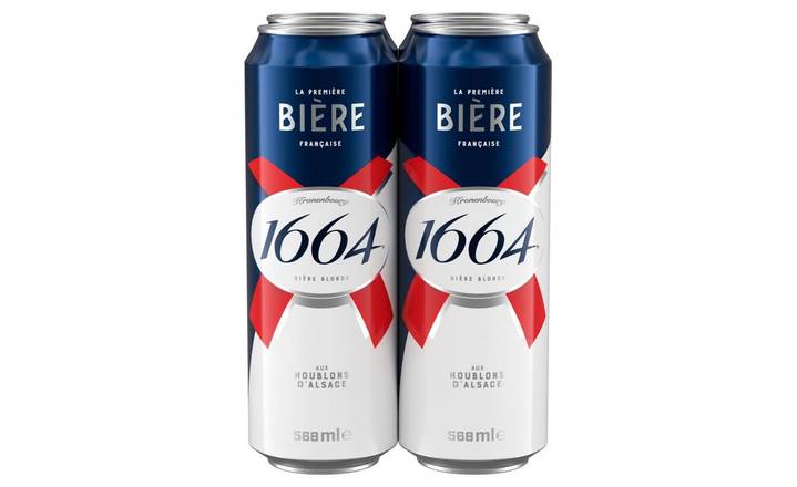 2 for £14 Kronenbourg 1664 4 x 568ml