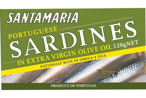 Santamaria Sardines In Extra Virgin Olive Oil 120g