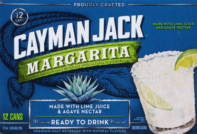Cayman Jack Margarita Mix (12 ct, 12 fl oz)