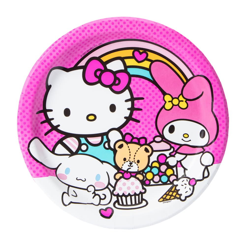 Hello Kitty And Friends® Party Plates 8-Count Hello Kitty and Friends