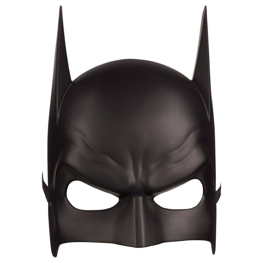 Party City Kids Dark Knight Batman Mask, Black