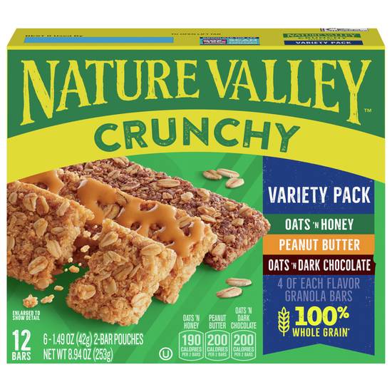 Nature Valley Crunchy Granola Bars Variety pack (6 ct)