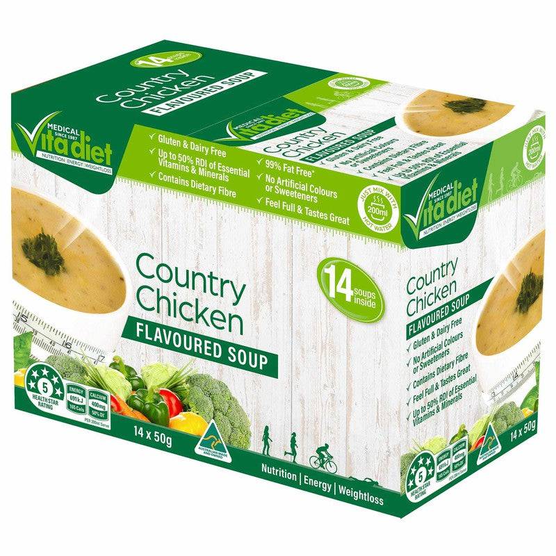 Vita Diet Country Chick Soup 14 Pk