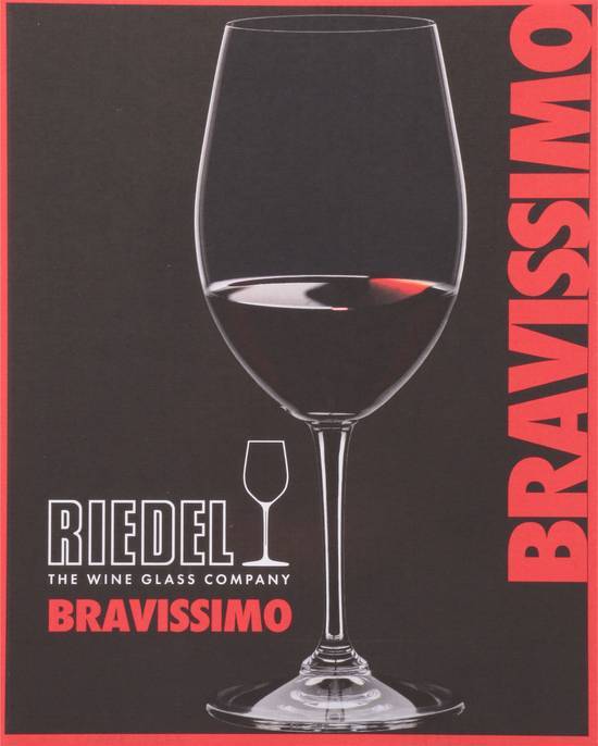 Riedel Bravissimo Red Wine Glass (4x 12oz counts)