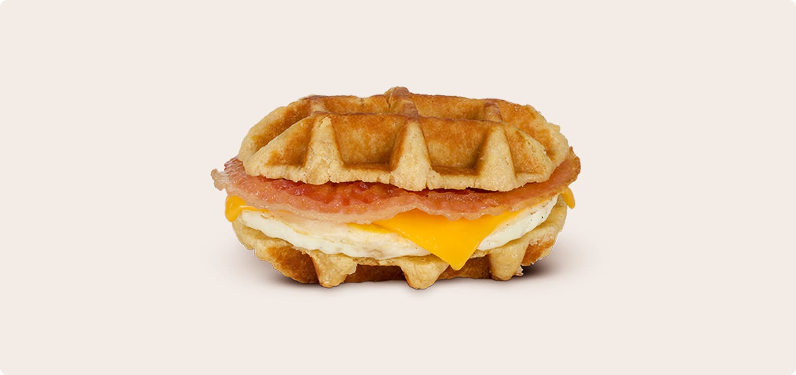 Waffle - Bacon, Egg, Cheese
