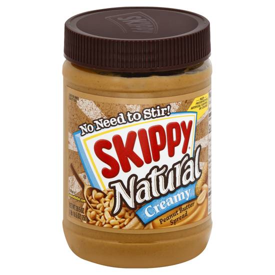 Skippy Natural Creamy Peanut Butter