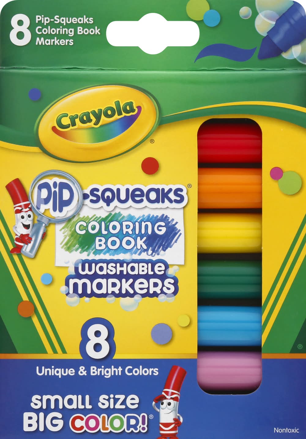 Crayola 3+ Coloring Book Washable Markers