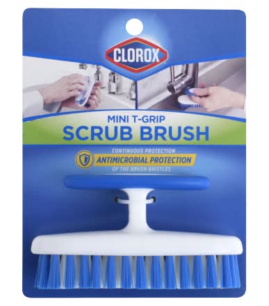 Clorox Mini T-Grip Scrub Brush