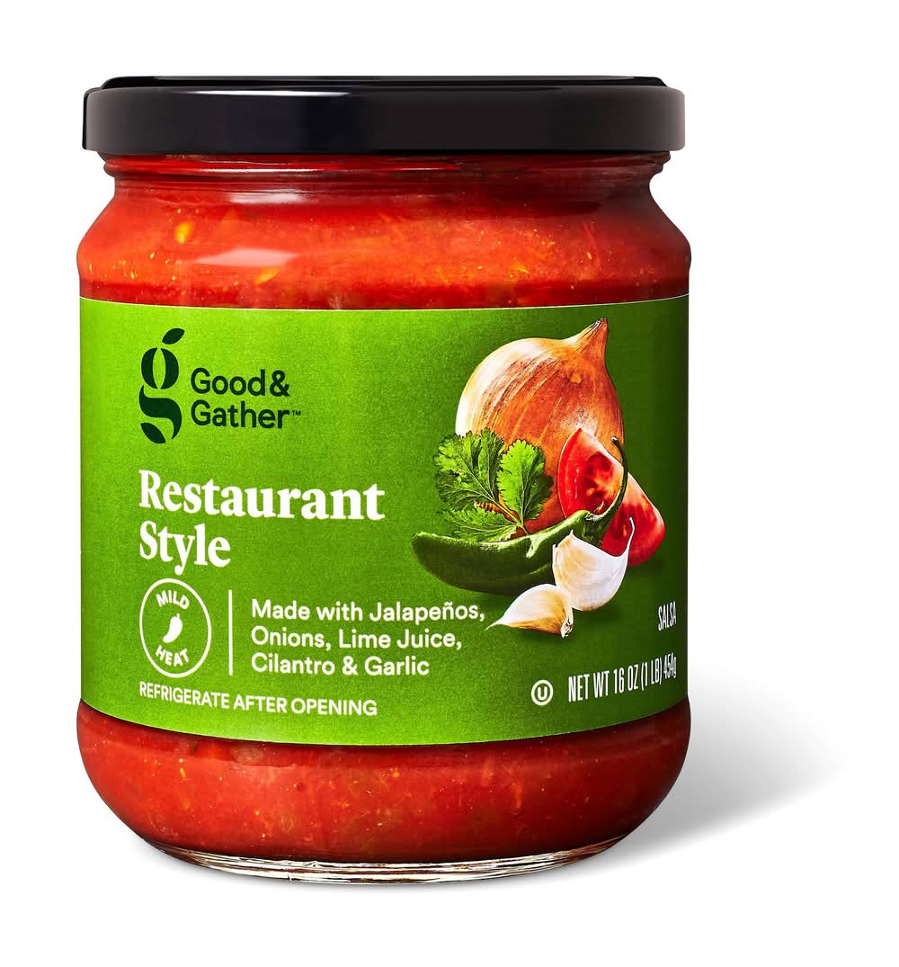 Good & Gather Mild Restaurant Style Salsa (16 oz)