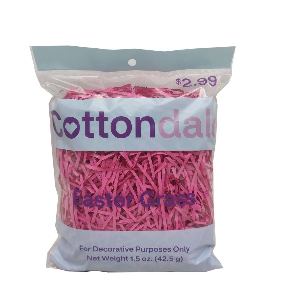 Cottondale Easter Grass For Decorative Purpose, Pink