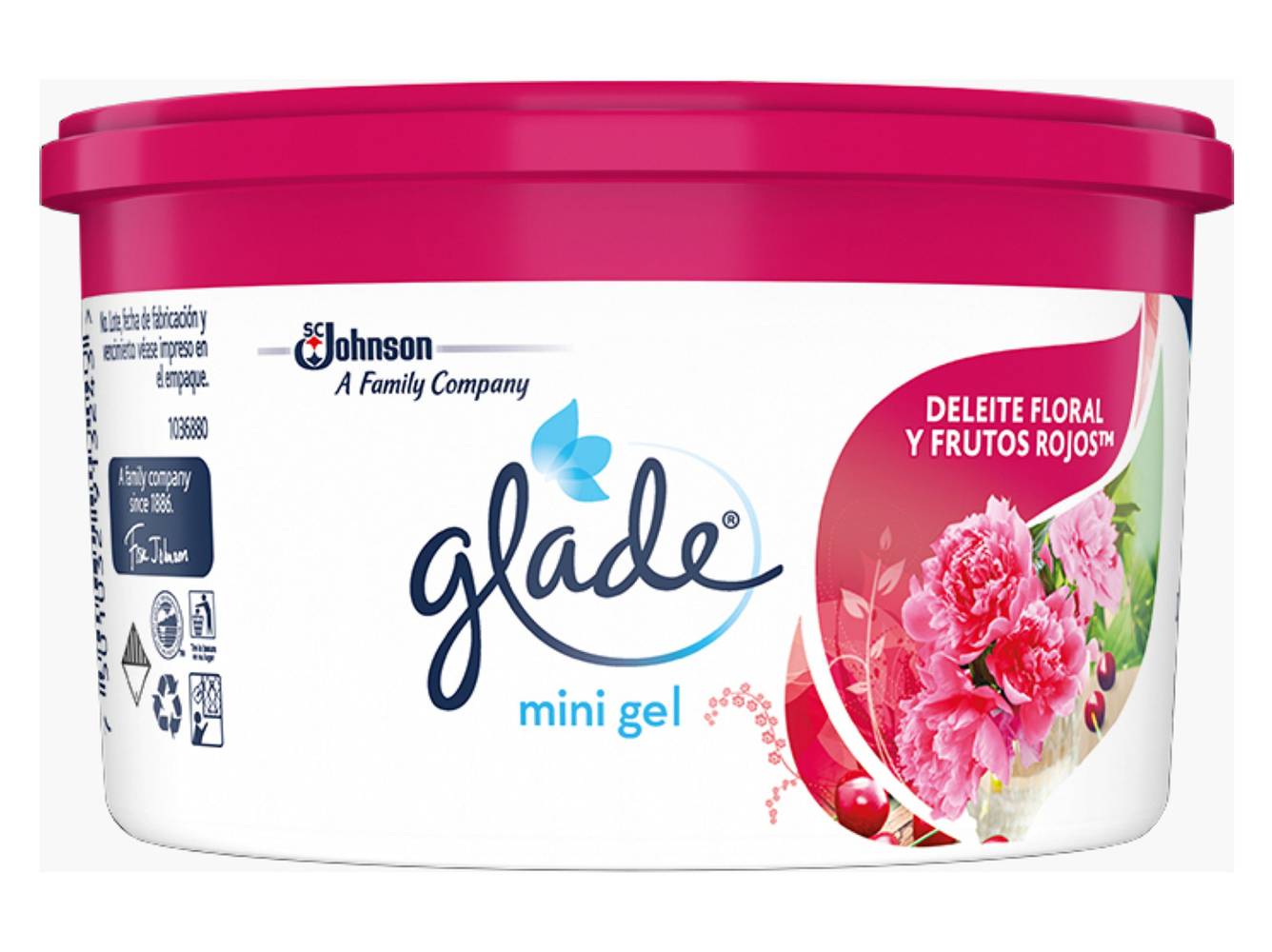 Glade · Aromatizante mini gel deleite floral (70 g)