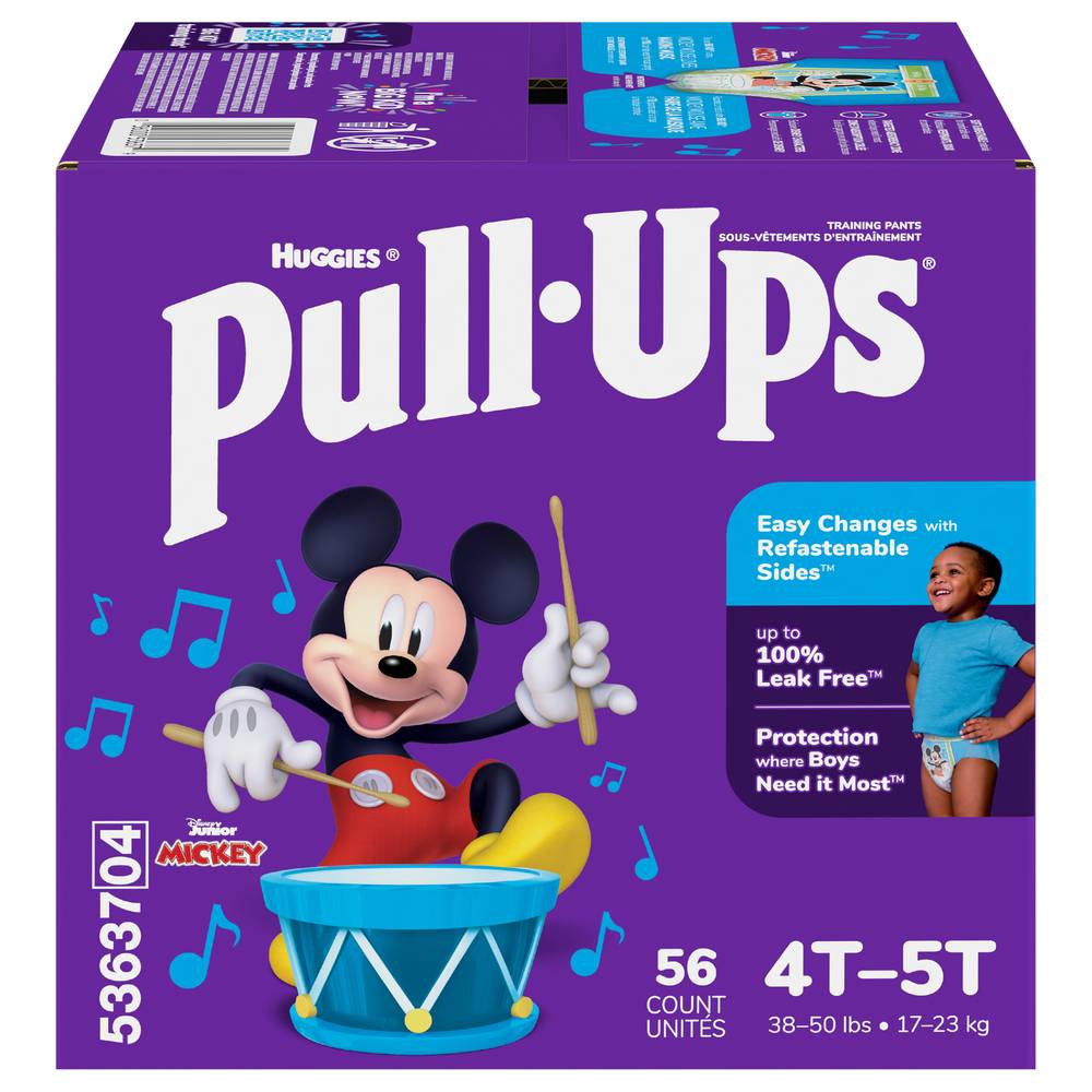 Pull-Ups Disney Junior Mickey Training Pants, 4T-5T (56 ct)