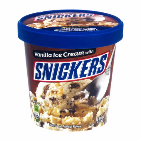 Snicker's Ice Cream Pint