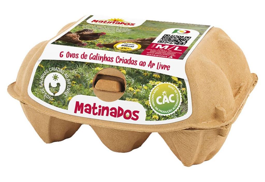 Matinados  - Ovos de galinha ao ar livre | Classe: M/L, 6 unidades