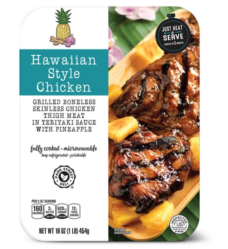 Park Street Deli Fully Cooked Chicken, Hawaiian Style (16 oz)