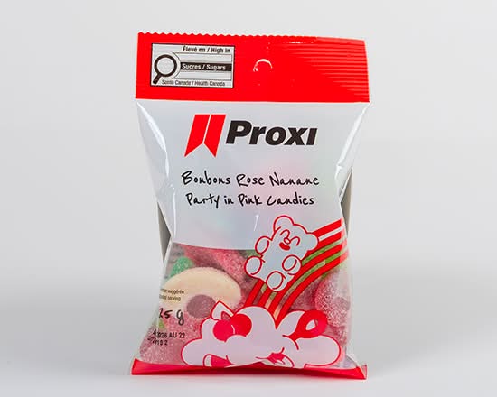 Proxi Rose Nanane Party Candies, Pink (125 g)