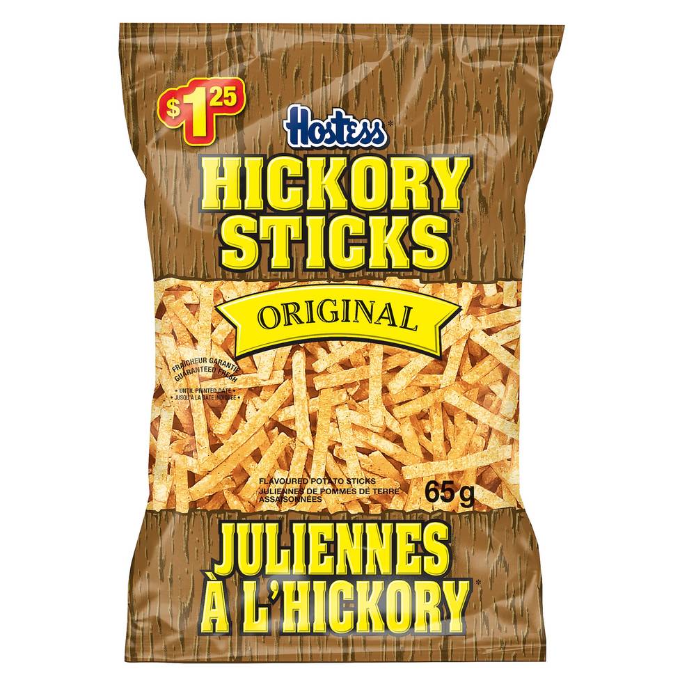 Hickory juliennes