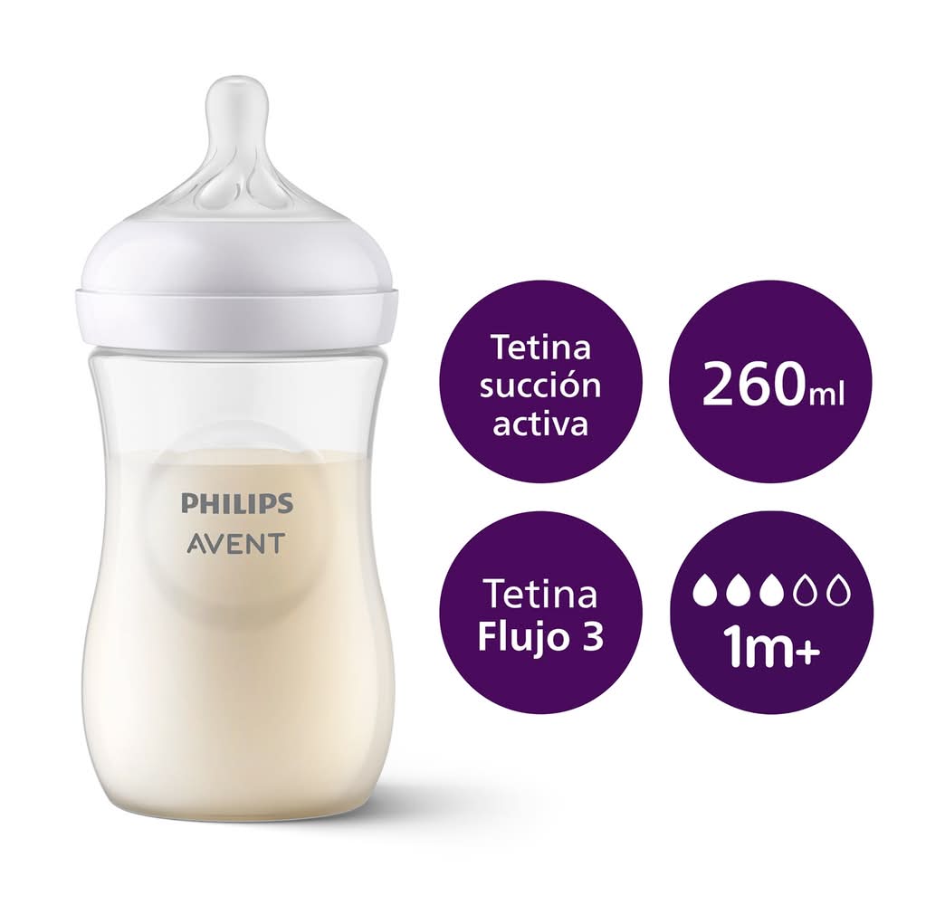 Avent · Mamadera natural response
