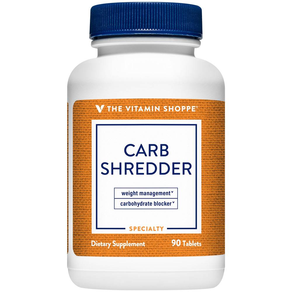 The Vitamin Shoppe Carb Shredder Dietary Supplement Tablets (90 ct)