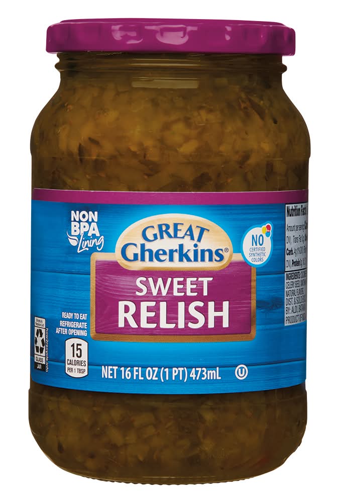 Great Gherkins Sweet Relish (16 fl oz)