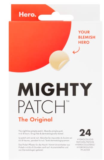 Hero 24 Mighty Patch the Original Hydrocolloid Patches