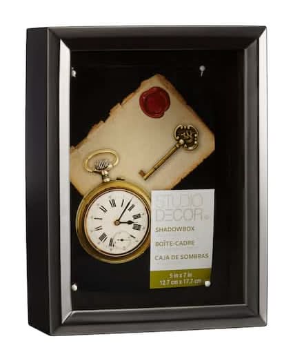 Black Shadow Box By Studio Decor