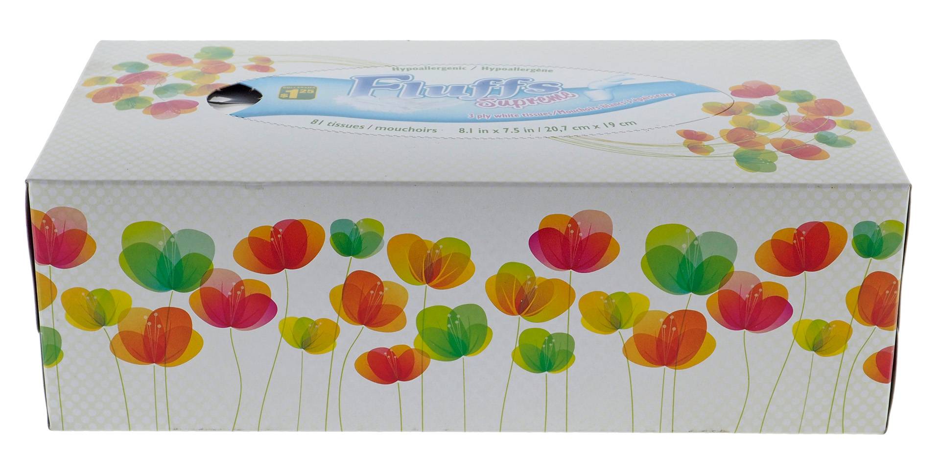 Fluffs Supreme Facial Tissue (81 ct)