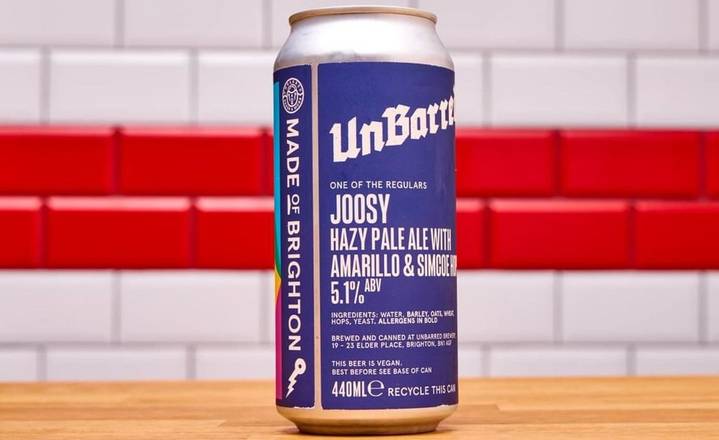 UnBarred Joosy Pale Ale 5.1% 440ml