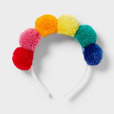 Spritz Pom Pom Headband, Assorted