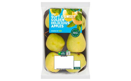 Asda Grower's Selection 6 Golden Delicious Apples