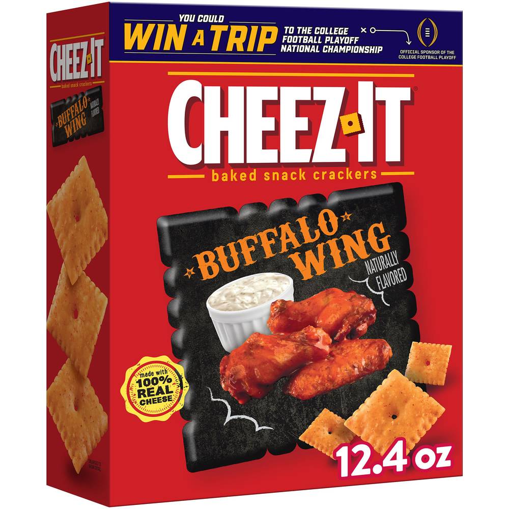 Cheez-It Baked Buffalo Wing Snack Cracker (12.4 oz)