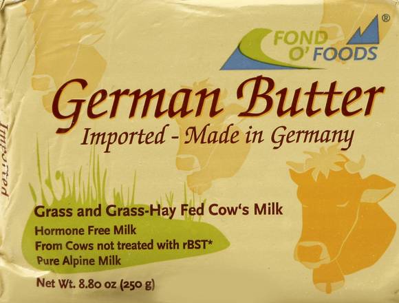 Fond O' Foods German Butter