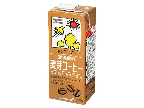 キッコーマン 豆乳麦芽コーヒー 200ml