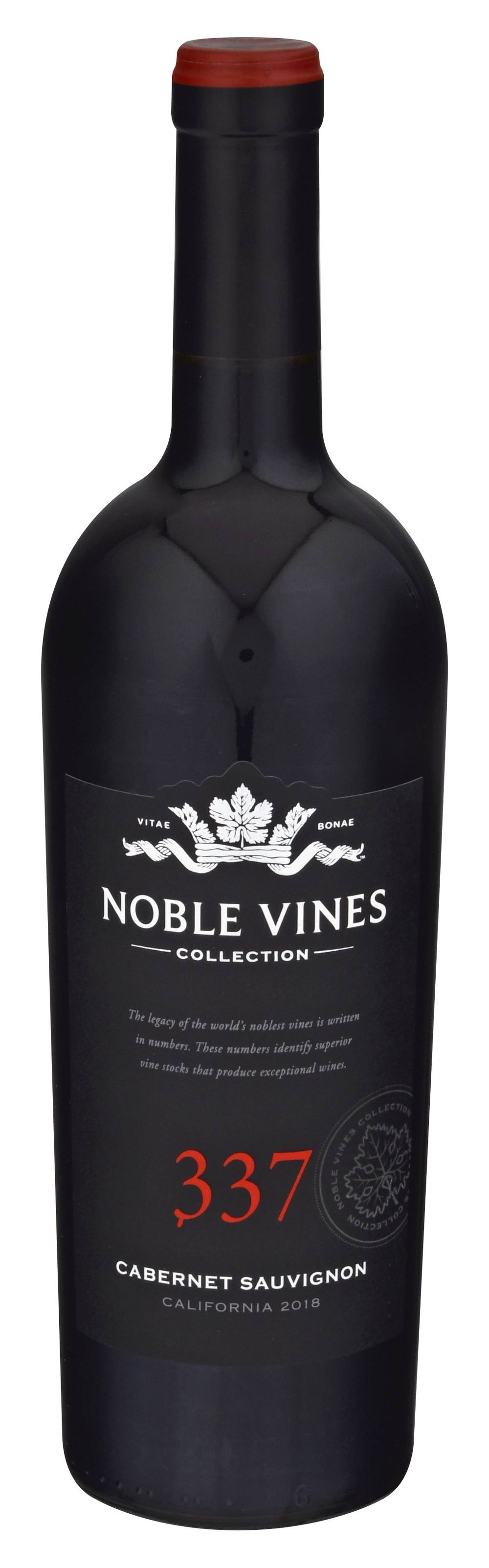Noble Vines 337 Cabernet Sauvignon Red Wine, 2018 (750 ml)