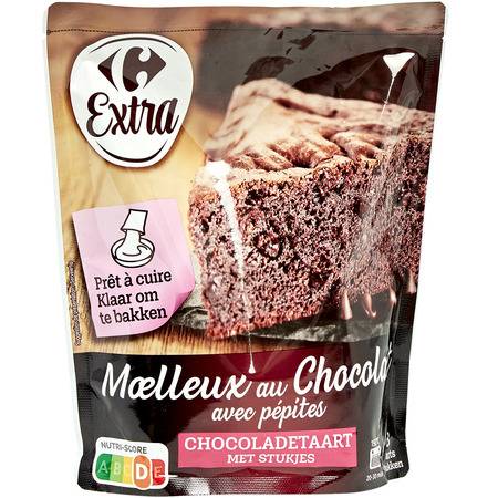 Carrefour Extra - Préparation gâteau moelleux chocolat (500g)