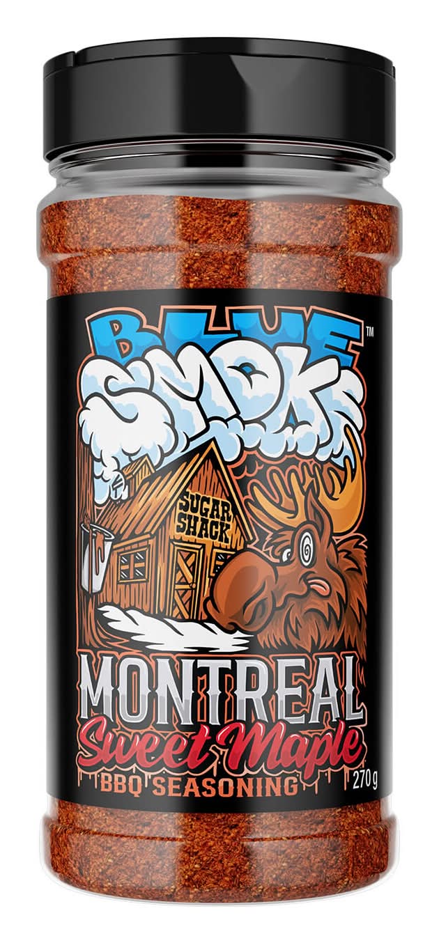 Blue Smoke 270g Montreal Style Sweet Maple BBQ Rub
